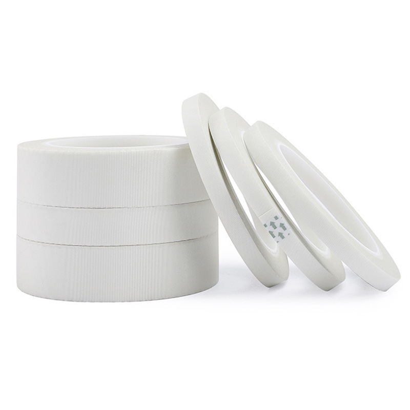 No Residue Silicone White Glass Cloth Tape