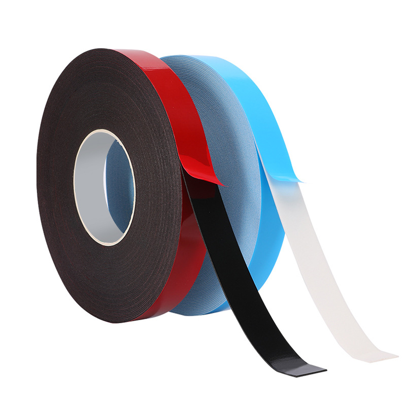 50m Factory Price Log Roll Solvent Acrylic Double Sided Adhesive PE Foam Tape