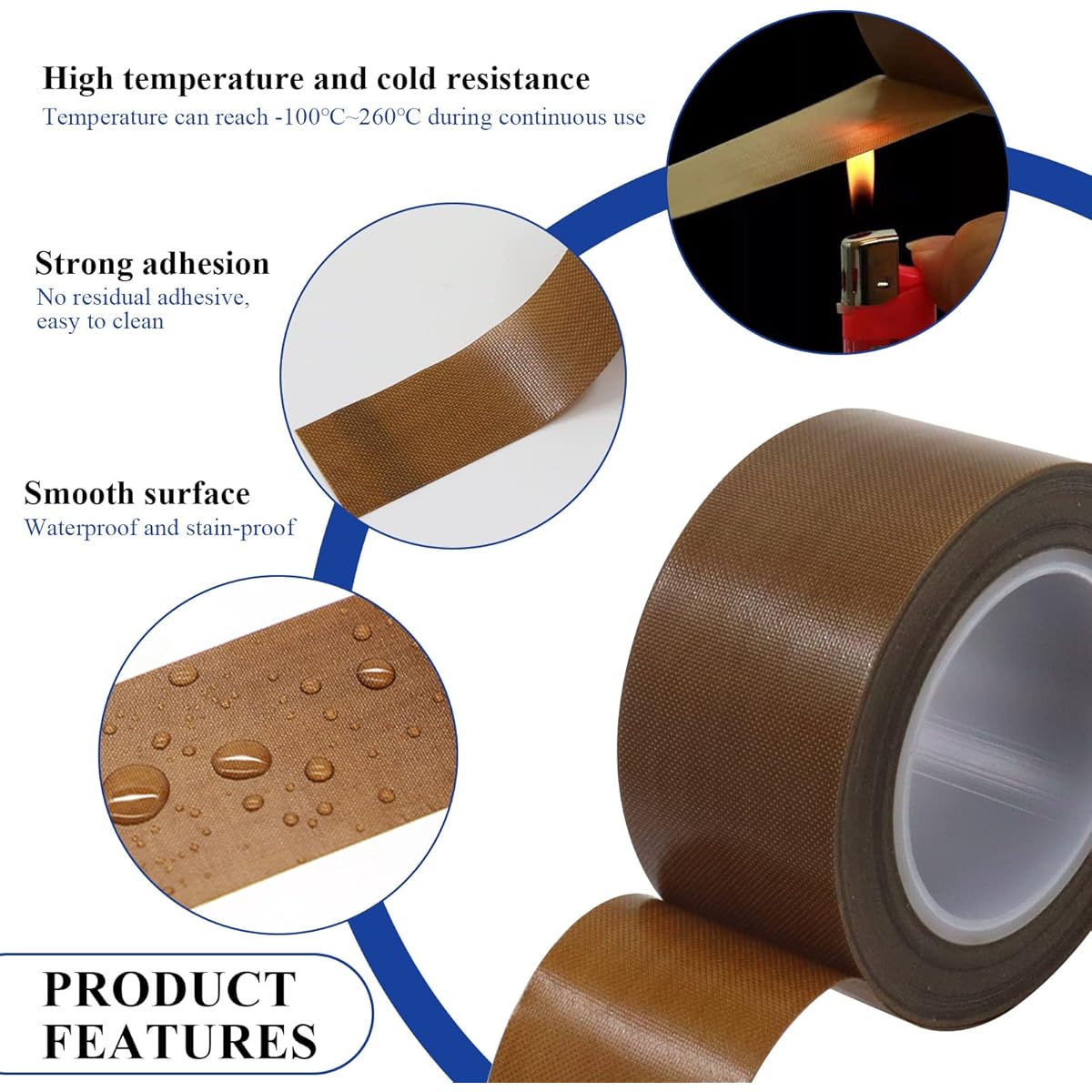 ptfe tape key features
